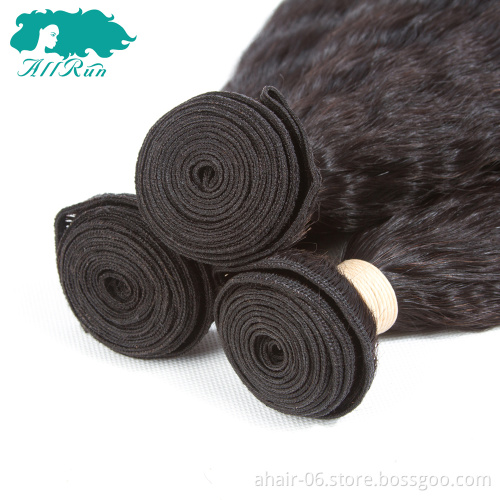 Mink brazilian virgin human hair bundles kinky straight with lace frontals,double drawn raw cuticle aligned hair bundles